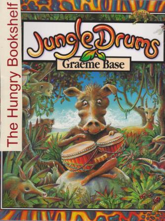 BASE, Graeme : Jungle Drums : Softcover Kid\'s Picture Book
